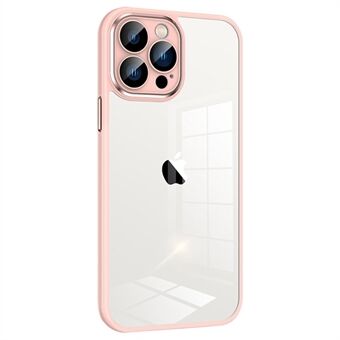 Antislip telefoonhoes voor iPhone 14 Pro Max, heldere harde pc + TPU Scratch mobiele telefoonhoes