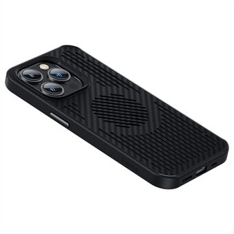 BENKS Voor iPhone 14 Pro Max Koolstofvezel Kevlar Telefoonhoes Holle warmteafvoer Magnetische schokbestendige hoes