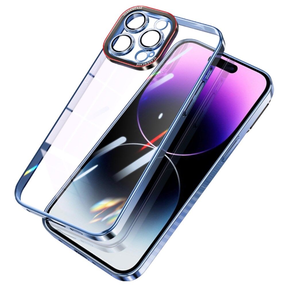 PC-hoesje voor iPhone 14 Pro Max Galvaniserend telefoonhoesje Gehard glazen lenshoes Schokbestendig HD-hoesje