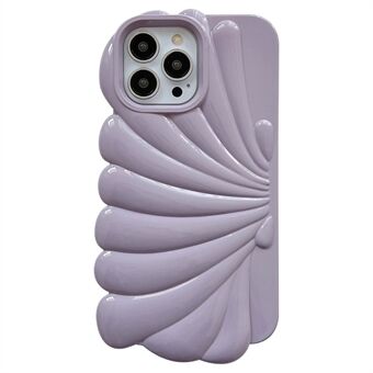 Voor iPhone 14 Pro Max Seashell Shape Telefoonhoes Glanzend oppervlak Zachte TPU-telefoonbeschermhoes