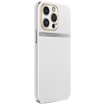 Voor iPhone 14 Pro Max Smartphone Case PC + PU lederen anti- Scratch mobiele telefoon achterkant