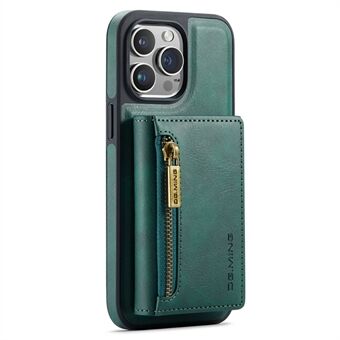 DG.MING M5-serie voor iPhone 14 Pro Max Case PU+PC+TPU Afneembare Portemonnee Telefoonhoes.