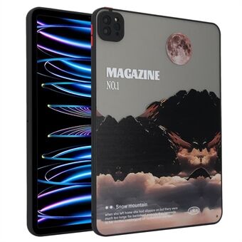 Voor de iPad Pro 11 (2020) / (2021) / (2022) Tablet Hoes PC+TPU Patroon Dunne Cover.