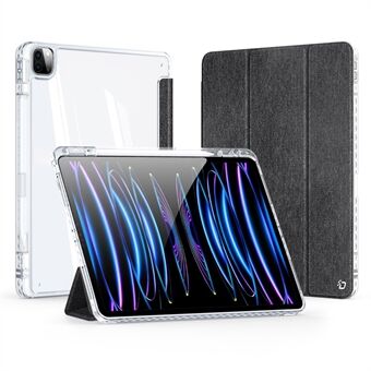 DUX DUCIS Unid-serie voor iPad Pro 12.9-inch (2018) (2020) (2021) (2022) TPU+PC+Lederen Tablet Hoes met Automatisch Wekken / Slapen