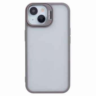 NKS-serie voor iPhone 15-hoes Lensframebeugel TPU+PC schokbestendige telefoonhoes