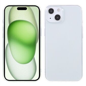 X-LEVEL hoesje voor iPhone 15, valbestendige zachte TPU-telefoonhoes, heldere mobiele telefoon achterkant.