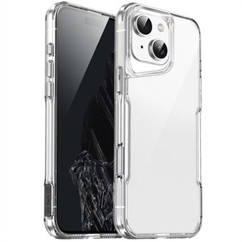 Voor iPhone 15 Clear Case TPU+Acrylic Beschermende Telefoonhoes