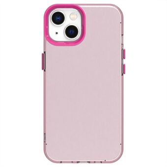 Candy Serie Voor iPhone 15 Hoes PC+TPU+PET Anti-Val Telefoonhoesje