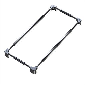 Telefoonframe beschermhoes voor iPhone 15, metalen mobiele telefoon bumper case.