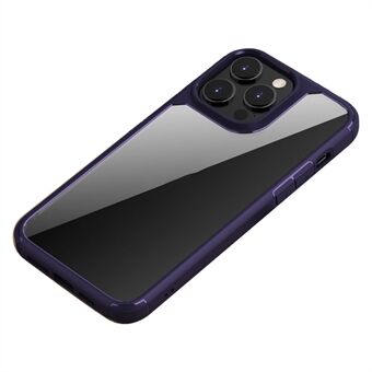 Anti-kras telefoonhoesje voor iPhone 15 Beschermende hybride PC + TPU telefoonhoesje