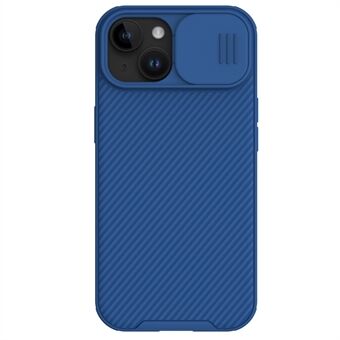 NILLKIN CamShield Pro Serie voor iPhone 15 Schuifcamera deksel telefoonhoesje PC+TPU Anti-valhoesje