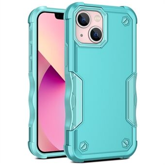 Voor iPhone 15 Telefoonhoesje Hard PC + Zacht TPU Anti-slip Achterkant