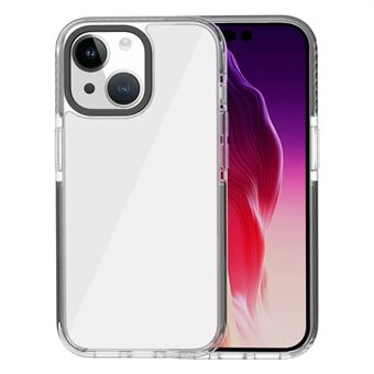 Voor iPhone 15 TPU+Acryl+TPE Schokbestendige Doorzichtige Telefoonhoes