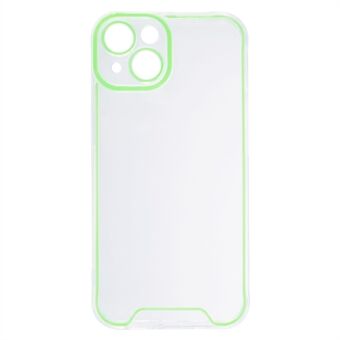 Lichtgevende Noctilucent Frame Clear Case voor iPhone 15 TPU-hoesje Anti-Drop Slanke Telefoonhoes