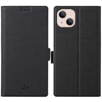 VILI K Series voor iPhone 15 hoesje PU lederen schokbestendige portemonnee telefoonhoes