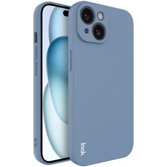 IMAK UC-4 Serie voor iPhone 15 TPU Hoesje Rechte rand Anti-kras Telefoonhoes