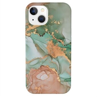 Voor iPhone 15-hoesje GW18 PC+TPU IMD-achterkant met marmerpatroon telefoonhoes