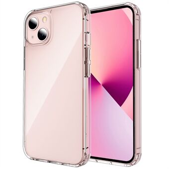 AHASTYLE PC06-N voor iPhone 15 Beschermhoes, Transparant PC+TPU Telefoonhoesje