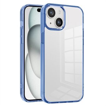 Voor iPhone 15 Hoesje Anti-val Transparante PC+TPU Telefoonhoesje