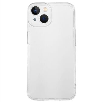 Voor iPhone 15 Hoesje met nauwkeurige uitsparingen, TPU anti-val slank telefoonachterkantje.