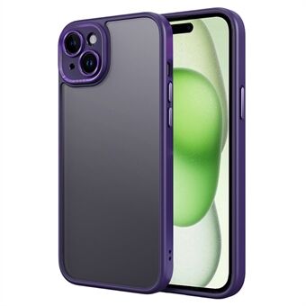 Voor de iPhone 15 mobiele telefoon hoesje met precisie lensuitsparing en schokbestendige hybride cover.