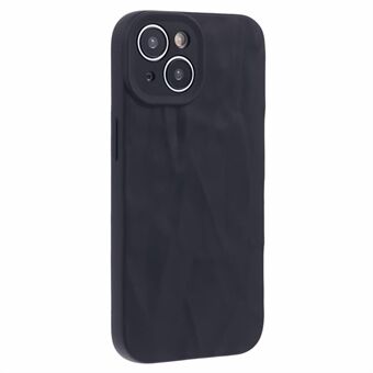 HRX-serie voor iPhone 15 hoesje, schokbestendige TPU with een gekreukelde, ongelijke achterkant als bescherming voor de telefoon.