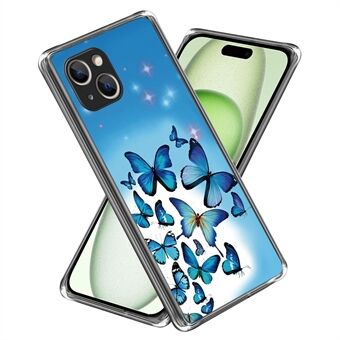 Voor iPhone 15 Telefoonhoesje TPU Design met Patroonprint Beschermende Cover