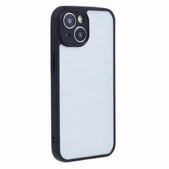 Voor iPhone 15 doorzichtige hoes met valbescherming van TPU+PC materiaal