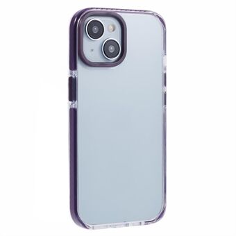 AR-serie voor iPhone 15 hoesje TPU + acryl dubbelkleurige telefoonhoes met valbescherming