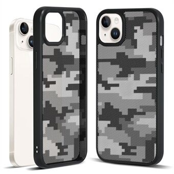 IBMRS voor iPhone 15 Achterkant Hoesje Anti-kras TPU+PC Mobiele Telefoonhoes