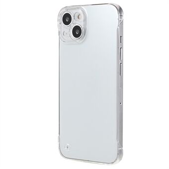 Voor iPhone 15 Hoesje Hard PC Frameless Slim-Fit Telefoonhoesje - Transparant