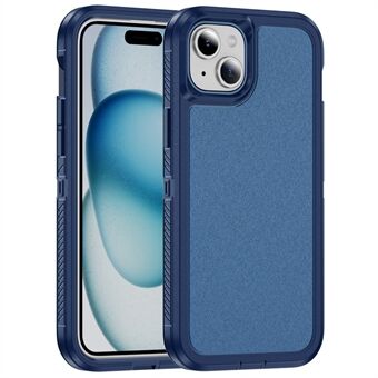 Voor iPhone 15 Hoesje TPU+PC Anti-Vingerafdruk Antislip Telefoonhoes