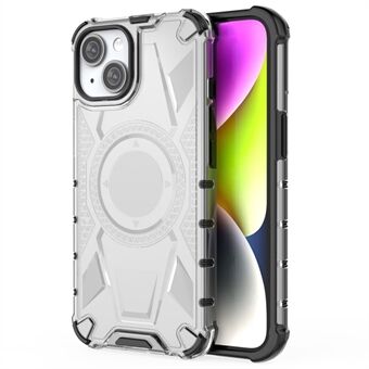 Voor iPhone 15 Hoesje PC+TPU Anti-Drop Armor Robuuste Telefoonhoes