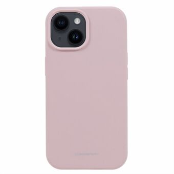 MERCURY GOOSPERY voor iPhone 15 Plus Vloeibare Siliconen Beschermhoes Anti-kras Telefoonhoes