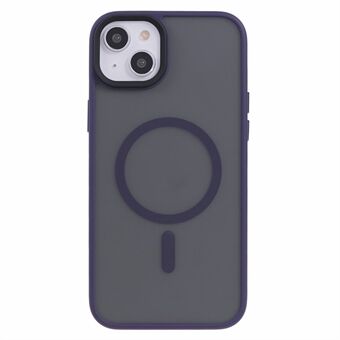 FULEXIN Huid-aanraak Matte Telefoonhoes voor iPhone 15 Plus Anti-Val TPU+Acryl Telefoonhoes Compatibel met MagSafe