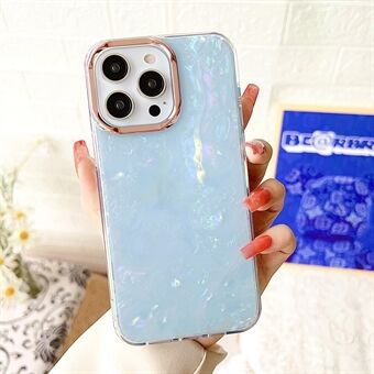 Voor iPhone 15 Plus Anti-drop TPU+PC Telefoonhoes IMD Shell Patroon Achterbeschermer Case