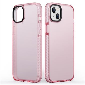 Voor iPhone 15 Plus Matte PC+TPU Back Case Valbescherming Mobiele Telefoonhoes