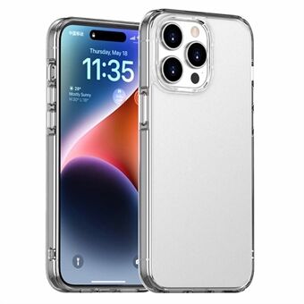 Voor iPhone 15 Plus Valbestendig Hoesje met Vier Hoeken Luchtzak Mat TPU+PC Achterbeschermer