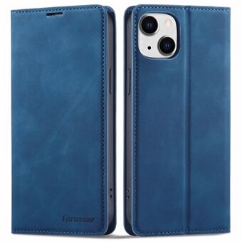 Voor de FORWENW Fantasy-serie voor de iPhone 15 Plus is er een schokbestendige portemonneehoes van hoogwaardig leder met een huidvriendelijke touch.
