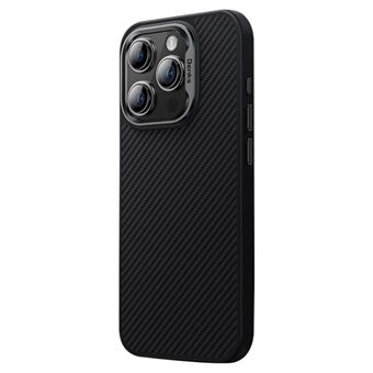 BENKS Matte Telefoonhoesje voor iPhone 15 Plus Anti-Drop 600D Kevlar Aramidevezel+TPU+PC Hoesje Compatibel met MagSafe