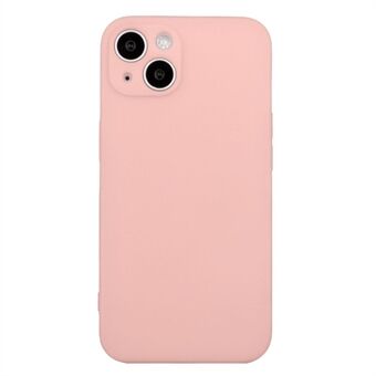 Voor de iPhone 15 Plus Rechte Kanten Telefoonhoesje Zachte TPU Nauwkeurige Uitsparing Schokbestendige Beschermhoes