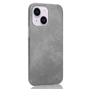 Voor iPhone 15 Plus Litchi Textuur Telefoonhoesje PU Leer + TPU Anti-Kras Cover.