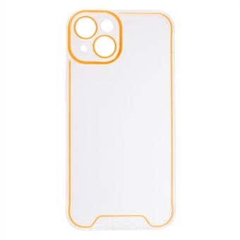 TPU Clear Case voor iPhone 15 Plus Case Luminous Noctilucent Frame Anti-Drop Dunne Telefoonhoes