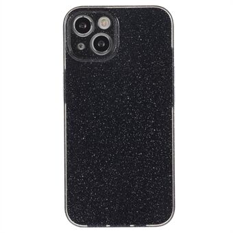 Voor iPhone 15 Plus Hoesje Zachte TPU Glitter Poeder Kraswerende Telefoonhoes