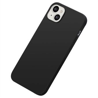 Voor iPhone 15 Plus schokbestendige PC-hoes in effen kleur, mobiele telefoonhoesje shell.