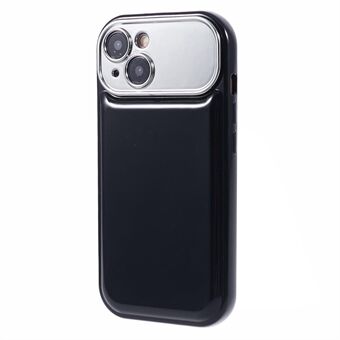 HYT-serie voor iPhone 15 Plus-hoesje TPU-telefoonhoesje met elektroplating lensframe (nauwkeurige uitsparing)