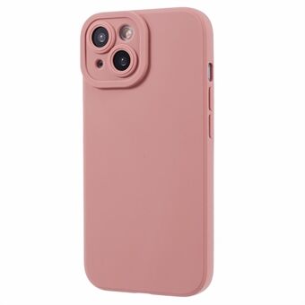 YX Serie voor iPhone 15 Plus TPU Hoesje met Rechte Rand Mat Telefoonhoesje (Nauwkeurige Uitsnede)