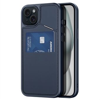 DUX DUCIS Rafi II-serie voor iPhone 15 Plus Kickstand Hoesje met Magnetische Telefoonhoes en Kaarthouder