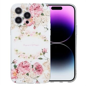 Voor iPhone 15 Pro Hoesje Patroon Printen Anti-Val TPU Telefoonhoes