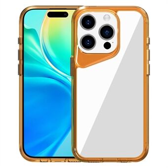 Voor de iPhone 15 Pro Clear Case TPU+PC+PMMA Anti-Drop Telefoonhoesje